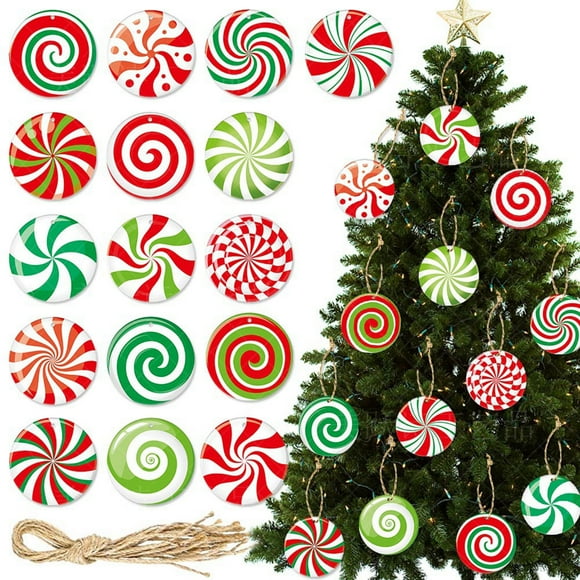 Christmas Decoration Hanging Tags Party Decorations Christmas Tree Decorations Candy Decorations Hanging Decorations 16pcs