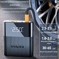 thumbnail image 3 of Jump Starter with Air Compressor,Mini Inflator Electric Tire Pump 8800mAh with 150 PSI Digital LCD LED Light Power Bank Jump Starter,12V Portable Battery Jump Box for Car Bicycle Tires Inflatables, 3 of 11