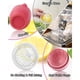 thumbnail image 4 of Exprimidor manual, diseño portátil de dos usos para exprimir sin esfuerzo, materiales seguros y saludables, exprimidor de frutas apto para lavavajillas, perfecto para cítricos, uvas, granadas y más, 4 of 5