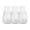 3pcs, variant on Plastic Clear Bud Vase Decorative Flower Vase Plant Holder Modern Centerpiece Vase for Home Wedding Party