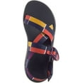 thumbnail image 2 of Chaco Mega Z/Cloud Wide-Strap Cushioned Sandal Women Blocboum Red, 2 of 6