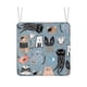 thumbnail image 1 of Cojín de silla de franela suave, cómodo, cálido, práctico, alivia la fatiga, cojín de asiento para hombres, mujeres y niños, 1 of 5