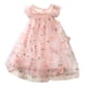 thumbnail image 4 of Vestido de princesa con tutú floral para niñas pequeñas, para fiestas, bodas y desfiles, 5-6 años, 4 of 8