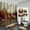 Fall, variant on 4PCS Rustic Deer Shower Curtain Sets with Rugs, Waterproof Fabric Colorful Shower Curtain, Forest Woodland Wildlife Wild Animal Elk Moose Eagle Bird Country Cabin Lodge Hunting Bathroom Decor
