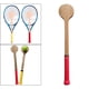 thumbnail image 3 of 2 Uds Cuchara De Tenis De Madera Entrenador De Punto Dulce Raqueta De Tenis Práctica De Bateo, 3 of 9