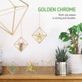 thumbnail image 2 of 12 Pcs Air Plant Holder Mini Metal Tabletop Decor Modern Geometric Planter Tillandsia Display Stand Himmeli Decor, 2 of 6