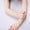 Beige, variant on 1Pair UV Protection Lace Arm Sleeves, Women's Floral Lace Sleeves Hollow Out Long Sunscreen Gloves Fingerless Driving Gloves