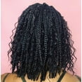 thumbnail image 2 of Synthetic Braided Wigs Synthetic Hair Wigs for Women Black Box Braided Wigs, 2 of 5