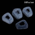 thumbnail image 6 of 10PCS Anti-dust Retainer Case Safety Respirator Part 501 Filter Adapter Plastic Cover for 501 6800 6001 5N11 5P71 7502 6200, 6 of 11