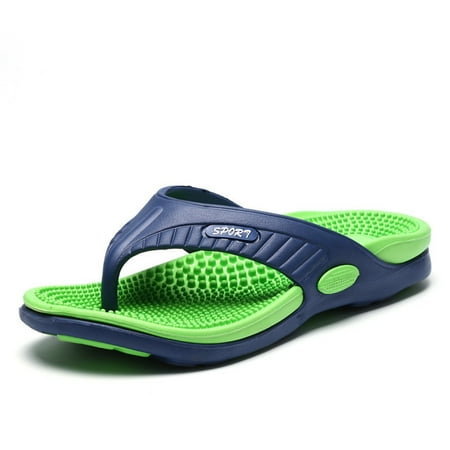 

ZBCHLS Massage Flip Flops for Men & Women Acupressure Sandals Massage Slippers Relief Plantar Fasciitis Heel Arch Arthritis Pain