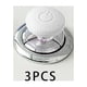 thumbnail image 3 of 2x 3 Pulsadores para Inodoro, Botón de Presión para Inodoro, Moderno, Portátil, para Hotel, Oficina, Apartamento Multiusos, Botón Funcional para Tanqu 2 piezas, 3 of 10