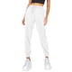 thumbnail image 1 of Pantalones deportivos AUTOMET para mujer, cintura ceñida, color blanco L, 1 of 6
