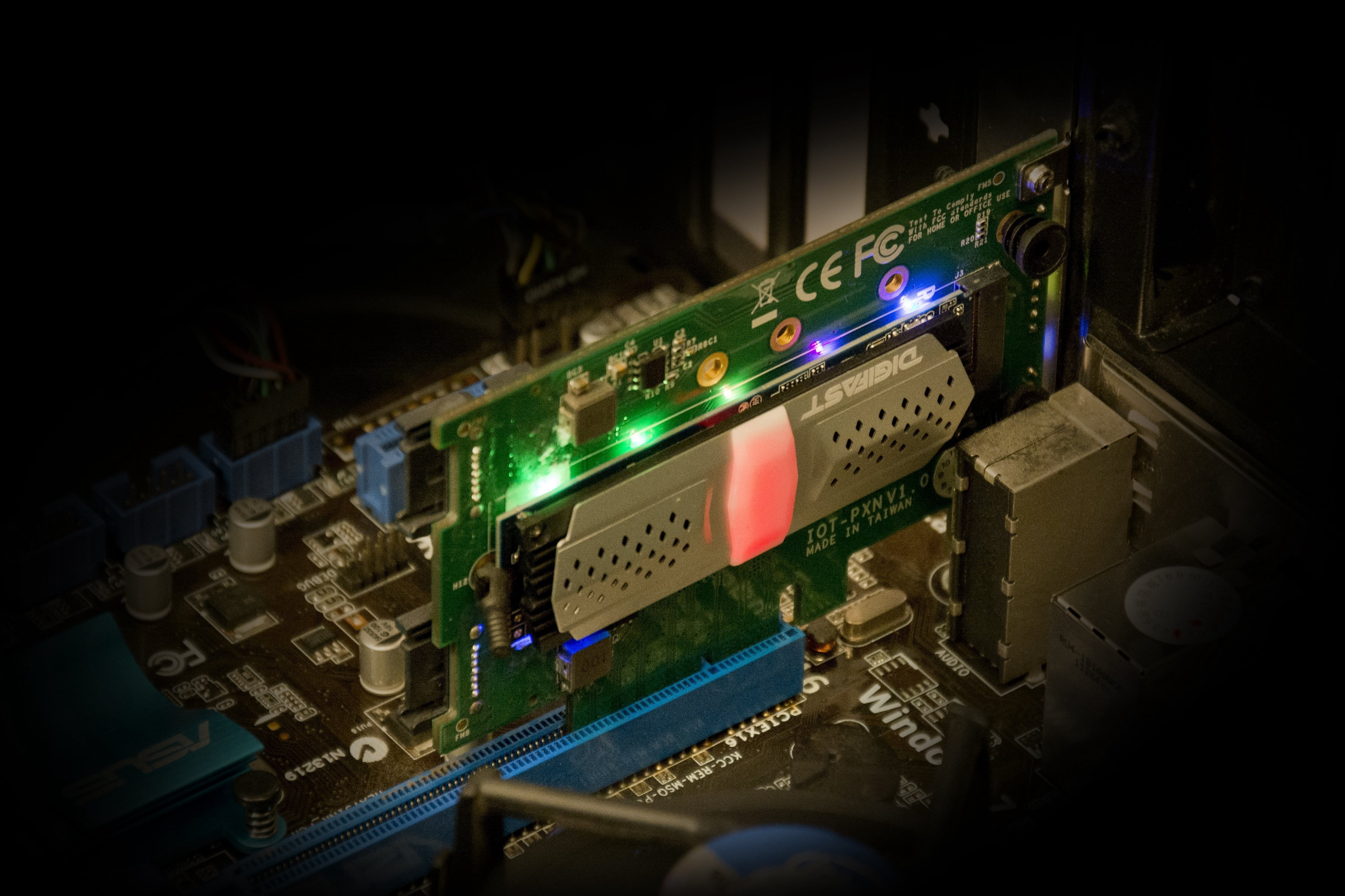 Digifast Knight 1TB M.2 NVMe RGB SSD - Gen3x4 PCIe, M.2 2280, Toshiba BiCS3 NAND