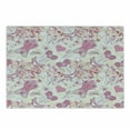 thumbnail image 1 of Fashion Cutting Board, Old-Fashioned Female Corset Accessories Vintage Girls Room Floral Design Print, Decorative Tempered Glass Cutting and Serving Board, Small Size, Beige and Pink, by Ambesonne, 1 of 1