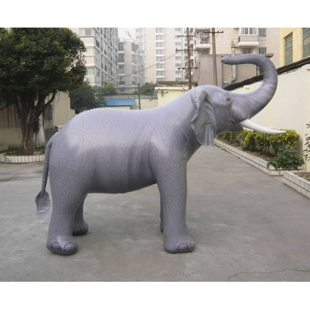 Inflatable 7 Foot Tall Elephant w Electric Pump - Walmart.com