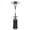 Silver, variant on 48000 BTU Silver Steel Propane cylindrical Pole Standing Patio Heater
