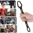 thumbnail image 6 of AEVXKHI 8PCS Universal Torx Wrench, 3mm-22mm Adjusting Torque Wrench, Double-Head Self-Tightening Car Torx Wrench, Multi-functional All-in-One Wrenches for Home, Car Repair, Plumbing, Mechanical, 6 of 10