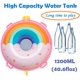 thumbnail image 2 of Mochila portátil con pistola de agua de arcoíris para niños, pistola de agua, juguetes, pistolas de agua con tanque de gran capacidad JAMW Sencillez, 2 of 5