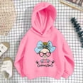 thumbnail image 2 of JAHH Lightweight Hoodies for Kids Girls Cozy Hoodie Clothes Pullover Sweatshirt with Hood Fashion Casual Tops Thin Top for Girls 3-9 Years Cute Fashion Breathable Pullovers, 2 of 4