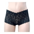 thumbnail image 1 of Bóxer Secret Treasures para Mujer, Encaje Negro Talla CH, 1 of 3