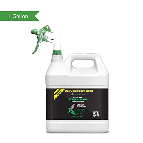 Hygea Natural Bed Bug Pesticide Spray, 1 Gallon Natural Lice and Bed