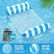 Livhil 3Pcs Pool Float Hammock,Pool Float Loungers,Water Hammock Lounge, Swimming Pool Floats for Adults