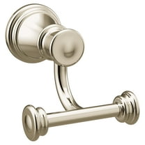 Moen YB6403NL Belfield Double Robe Hook in Polished Nickel