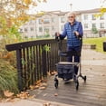 thumbnail image 5 of Journey Upright Foldable Walker for Seniors w/10" Front Wheels & Motion-Activated Lights, 5 of 7