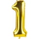 thumbnail image 2 of 40 inch Gold 18 Number Jumbo Foil Mylar Helium Balloons - Party Decoration Supplies Balloons - Great for 18th Birthday or 18th Any Anniversary Parties, 2 of 3