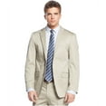 thumbnail image 2 of Calvin Klein Mens Professional Two Button Blazer Jacket, Beige, 40 Regular, 2 of 2