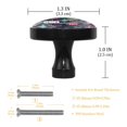 thumbnail image 3 of 4 Pcs Christmas Knobs for Kitchen Cabinet Cupboard Dresser Bookcase Drawer Pulls Handles Round Home Decor, 3 of 5
