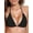 Black, variant on RELLECIGA Women's Black Triangle Bikini Top Swimsuit Swimwear Size Small