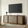 thumbnail image 4 of Kai Rectangular TV Stand for TV's up to 75" in Satin Walnut, 4 of 9