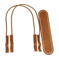 thumbnail image 2 of Kit de tejido de bolsos de cuero sintético estilo retro para hacer bolsos de mano profesionales. Marrón, 2 of 9
