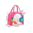 thumbnail image 3 of JoyMoreHome Cute Cartoon Animal Lunch Box Bag Tote Reusable Insulated Leakproof Lunchbox Containers for Travel Work Picnic, 3 of 5