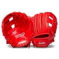 thumbnail image 2 of Franklin Sports RTP Kids Teeball Glove + Ball Set - Boys + Girls Mitt - 9.5" Righty - Red, 2 of 7