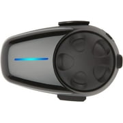 Sena SMH10-10 Motorcycle Bluetooth Headset / Intercom (Single), Black