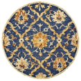 thumbnail image 1 of LR Resources DAZZL54069NAV40RD Tapis Rond de 4 Pieds d'Éblouissement&44; Marine, 1 of 1