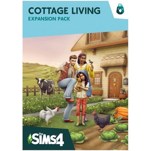 (Open Box) The Sims 4 Cottage Living Expansion Pack - PC