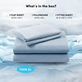 thumbnail image 3 of Juego de sábanas Comfort Spaces Coolmax Moisture Wicking Twin XL, 3 of 8