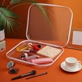 thumbnail image 4 of Openpig Clear Zipper Pouches Hard Shell For Organizing Transparent Bliss Plastic Storage Pvc Bin For Travel, 4 of 6