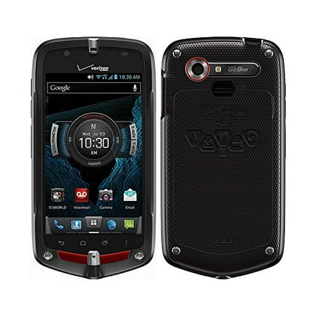 Casio G'zOne Commando 4G LTE C811 - Black (Verizon) Cellular Phone manufacture refurbished