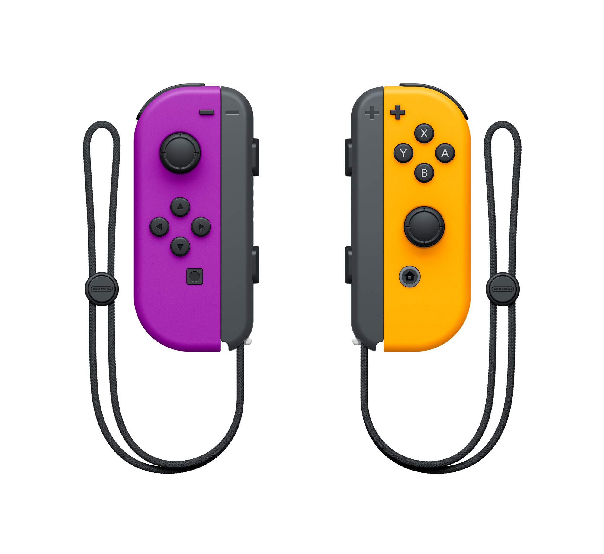 Nintendo Switch Joy-Con Pair, Neon Purple and Neon Orange photo 2