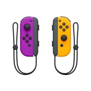 Nintendo Switch Joy-Con Pair, Neon Purple and Neon Orange
