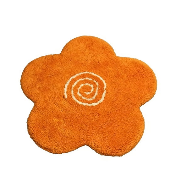 LLDYYDS Reusable Rug Fibre Irregular Shape Soft Plush Furry Bath Mat Washable Floor Decoration Carpet Mat