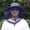 Blue, variant on Foldable Mosquito Hat With Hidden Net Mesh Repellent Insect Bee Protection