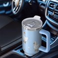 thumbnail image 4 of 1pc Goose 40oz Tumbler with Straw & Handle - Insulated Stainless Steel Cup | Holiday Gift for Man Women (Christmas, Valentine's, Birthday), 4 of 5
