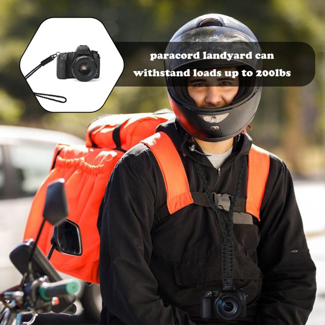 Maytalsory 2piece Four Strand Woven Rope With Heavy Load-bearing For Outdoor Activities Camera Hanging Rope 1Set