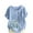 Light Blue, variant on Oversized Linen Tops for Women Crew Neck Daisy Print Blouses Rolled Short Sleeve Tee Shirts Cotton Blend Cute Summer Tops