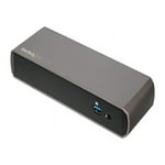 StarTech.com Thunderbolt 3 Dock, Dual Monitor 4K 60Hz TB3 Laptop Docking Station, DisplayPort, 85W PD, 3x USB, GbE - REPLACED BY TB3CDK2DH